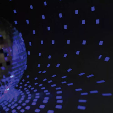 CR Lite 10 inch Mirror Ball with Rotating Motor RGBW Pinspot Set for Home Party