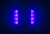 Event Lighting SABER2 - 3-in-1 LED Effect Light with Derby, UV and Strobe