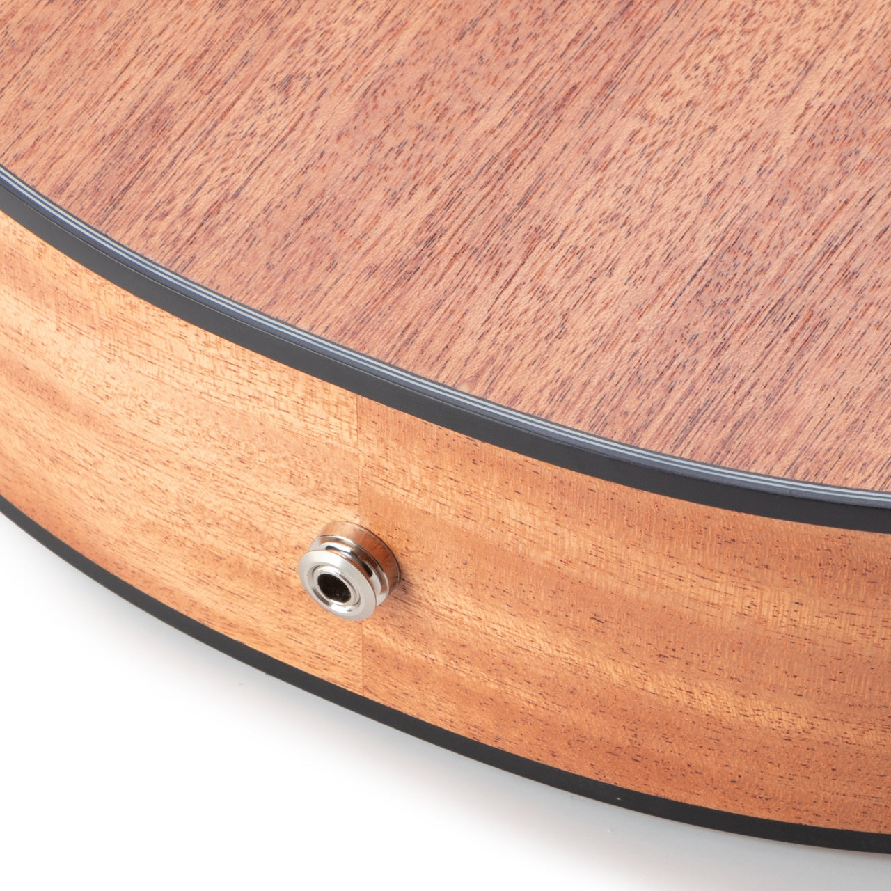 Acoustic Electric 39" Guitar SlimBody Full Mahogany Natural Wood Finish