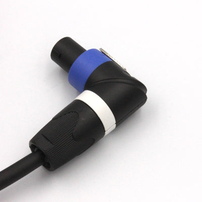 Speakon to Speakon Right Angle or 1/4" or  XLR Female Male Speaker Cable Lead Thick Australian Made 2.5mm 13AWG
