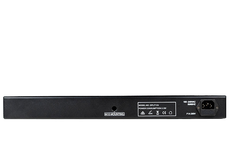 Event Lighting SPLIT124 - 4-way DMX Splitter