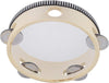 Hand Held Wooden Tambourine 8 inch Percussion Instrument