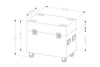 Event Lighting WCASE8 - Road Case for DELUGE27X15