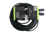 Event Lighting XLR3M3F30 - 3-pin DMX Cable (30m) - purple ring