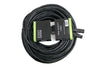 Event Lighting XLR5M5F50 - 5-pin DMX Cable (50m) - black ring