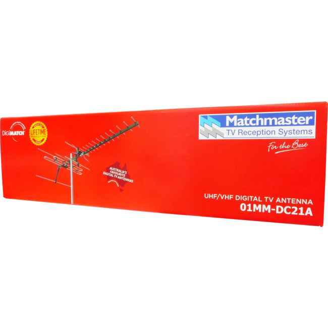 01MM-DC21A - 21 ELEMENT UHF VHF ANTENNA - (6-12 28-40) MATCHMASTER DC21A - MATCHMASTER
