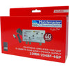 10MM-J34BF-4GP 34DB VHF / UHF MASTHEAD AMP WITH POWER SUPPLY MATCHMASTER 10MM-J34BF-4GP