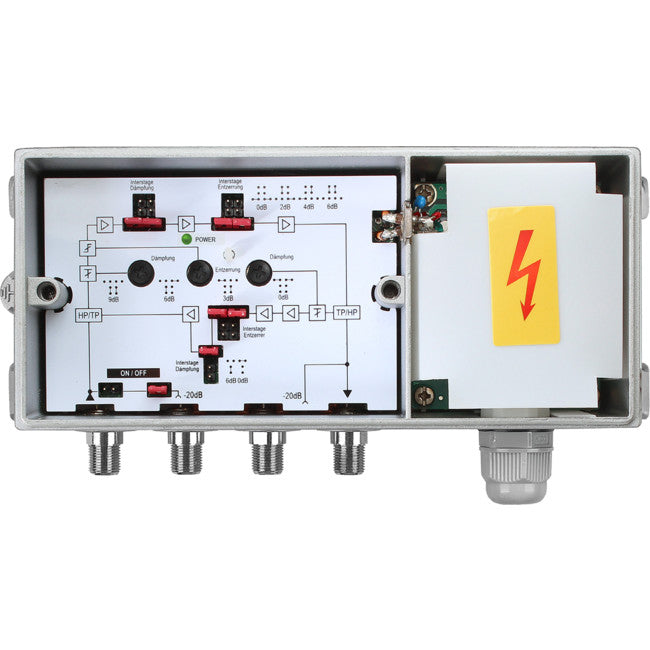 ATSP38 38dB GAIN CATV AMPLIFIER 107dB?V OUTPUT FOX APP: F31092 AXING DA/ATSP38
