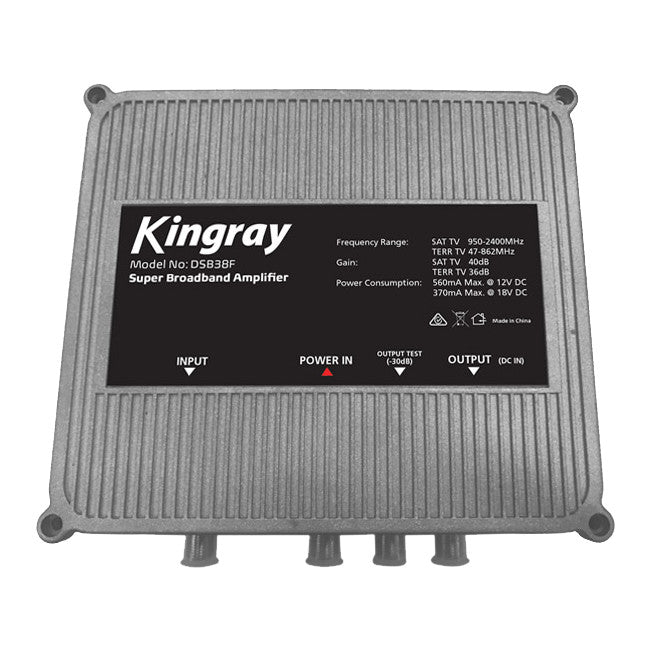 DSB38F SUPER BROADBAND AMPLIFIER KINGRAY FOX APP. # F30977 KINGRAY DSB38F