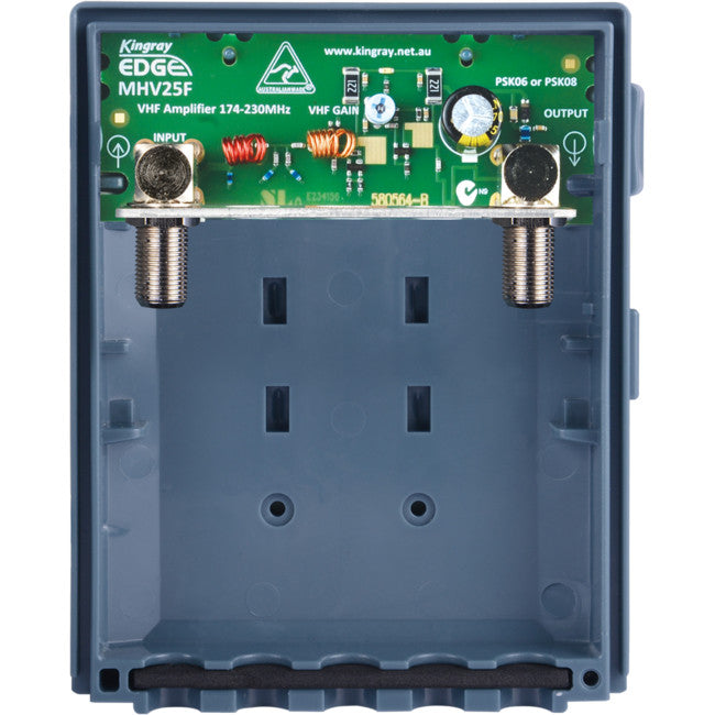 MHV25F 25DB VHF MASTHEAD AMPLIFIER KINGRAY KINGRAY MHV25F