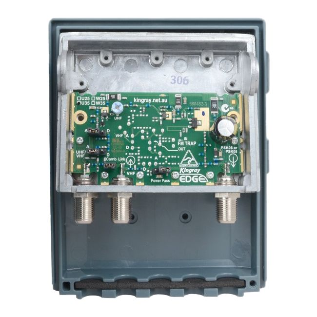 MHU35FS 35DB UHF SHIELDED MASTHEAD AMP KINGRAY KINGRAY MHU35FS