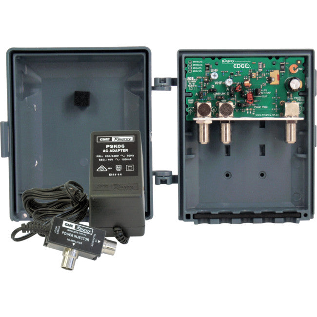 MHW35FP - MHW35F AND PSK06 MASTHEAD KIT - WITH LTE/4G + BAND1 FILTERING - KINGRAY