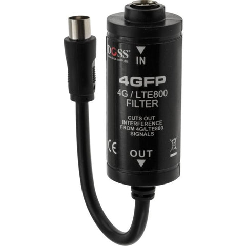 4GFP 5-694MHZ 4G INLINE FILTER ANTENNA PAL PLUG TO SOCKET DOSS F4G4