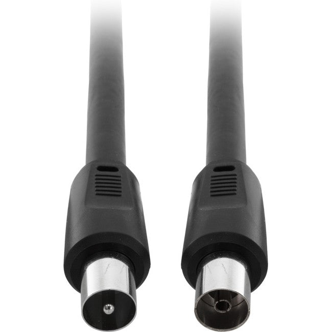 EL59Q-5PP 5M RG59QUAD TV EXTENSION LEAD PAL PLUG TO PAL SOCKET - BLACK PRO2