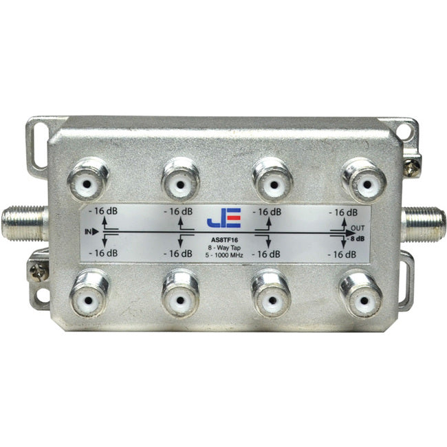 AS8TF16/II 8 WAY TAP F-TYPE 16DB FOXTEL APP F30740 COUPLER PCT AS8TF16/II