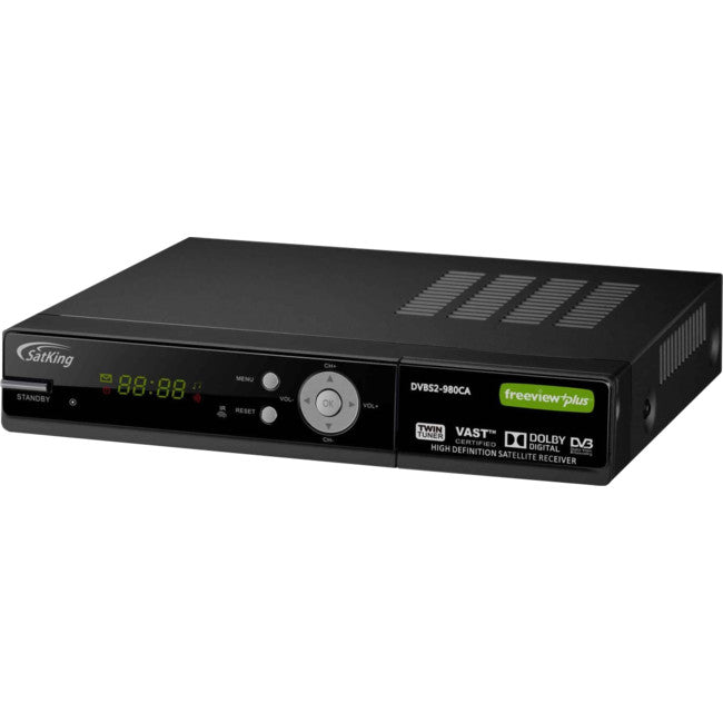 DVBS2980CA VAST FREEVIEW PLUS TWIN TUNER SATELLITE RECEVER - SATKING SATKING DVBS2-980CA