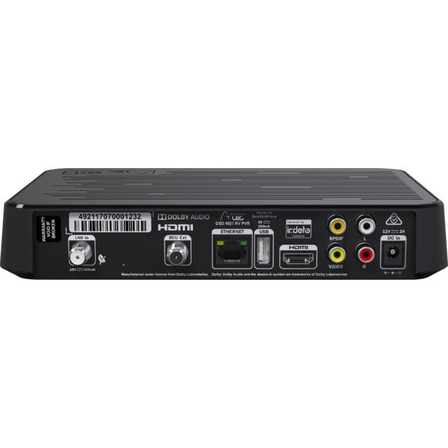 DSD4921RVFP 12V VAST TWIN TUNER - RECEIVER FRONT DISPLAY-TV STREAM PORTAL ALTECH UEC DSD4921RVFP