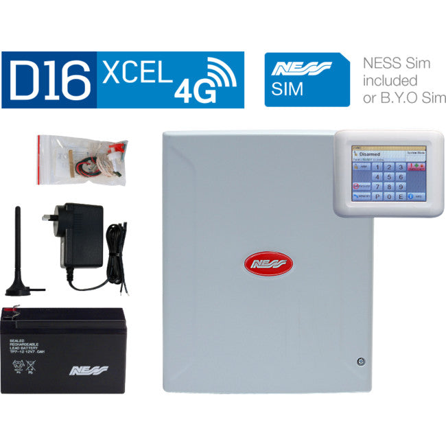 K-9323 D16XCEL NAVIGATOR WITH 4G SIM NESS K-9323