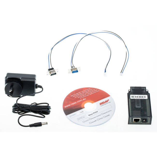 101-244 IP232 ETHERNET TO RS232 BRIDGE (BI-DIRECTIONAL) NESS K-6002 NESS 101-244