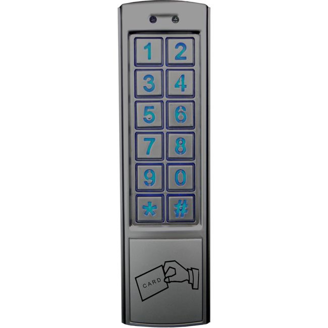 KPAC240 STAND ALONE KEYPAD RFID READER SLIMLINE PRESCO KP-AC240
