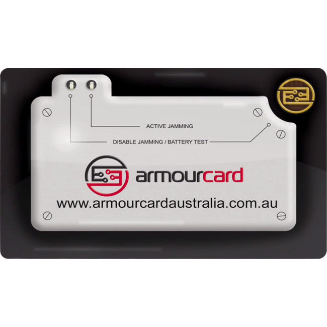 ARMOURCARD WIRELESS SKIMMING PROTECTOR RFID NFC DEVICE CREDIT CARD ARMOURCARD 8351307