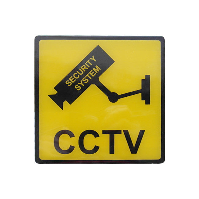 SN120 CCTV SECURITY SIGN 120 x 120MM ACRYLIC DOSS SN-120ACL