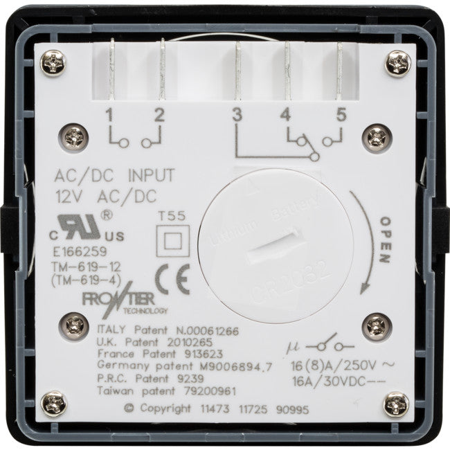 DT712 7-DAY VERSATILE DIGITAL TIMER 12V DC NIDAC S0049