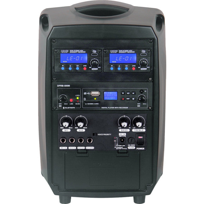 CHFOPROH-5A FOCUS PRO 70W 6.5" PORTABLE PA 1X HANDHELD MIC- BLUETOOTH-USB CHIAYO 01450150