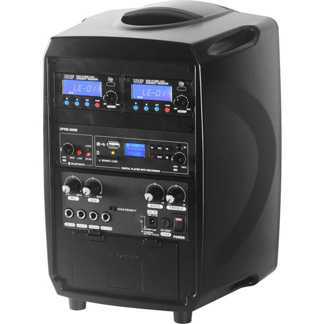 CHFOPROH-5A FOCUS PRO 70W 6.5" PORTABLE PA 1X HANDHELD MIC- BLUETOOTH-USB CHIAYO 01450150