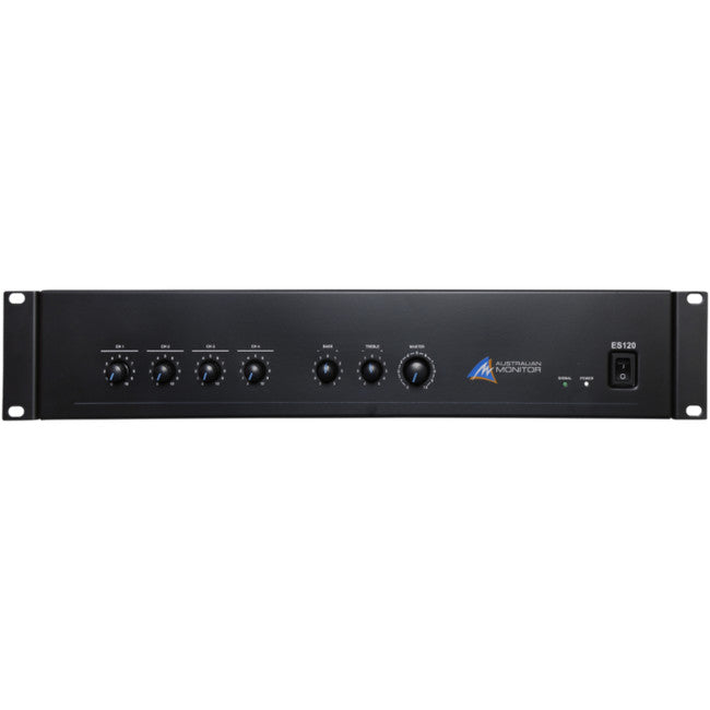 ES120 ES SERIES 120W MIXER AMPLIFIER AUSTRALIAN MONITOR AUSTRALIAN MONITOR AJ-ES120