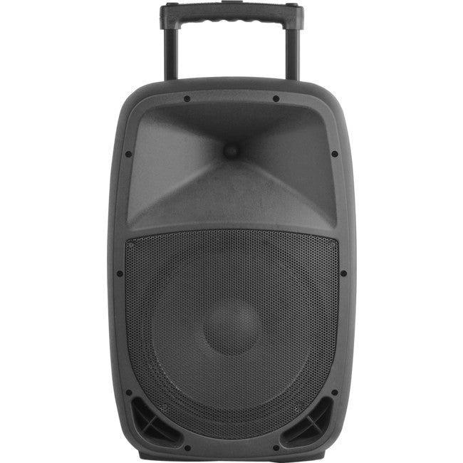 PM12 40W RMS PORTABLE SOUND SYSTEM 12" W/USB SD BLUETOOTH MP3 UHF DOSS PM-12UHF