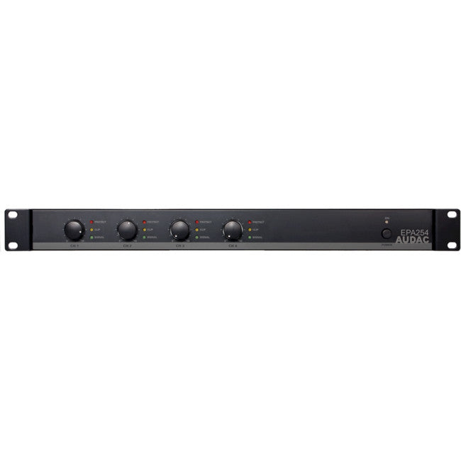 EPA254 AUDAC 4 X 250W RMS POWER AMP CLASS D AUDAC EPA254