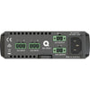 QX300A 2X 150W 1RU -1/3 SPACE COMMERCIAL POWER AMPLIFIER AUTO LOAD SENSING: 4-16 OHM, 70V-100V LNE QUEST 01454080