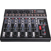 A2651 6CH MIXER WITH USB / SD REDBACK A2651