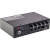 PA40M 40W DC12V CLASS D AMPLIFIER MP3 SIREN 2XMIC AUX IN SHOW SHOW 01455087