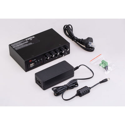 PA40M 40W DC12V CLASS D AMPLIFIER MP3 SIREN 2XMIC AUX IN SHOW SHOW 01455087