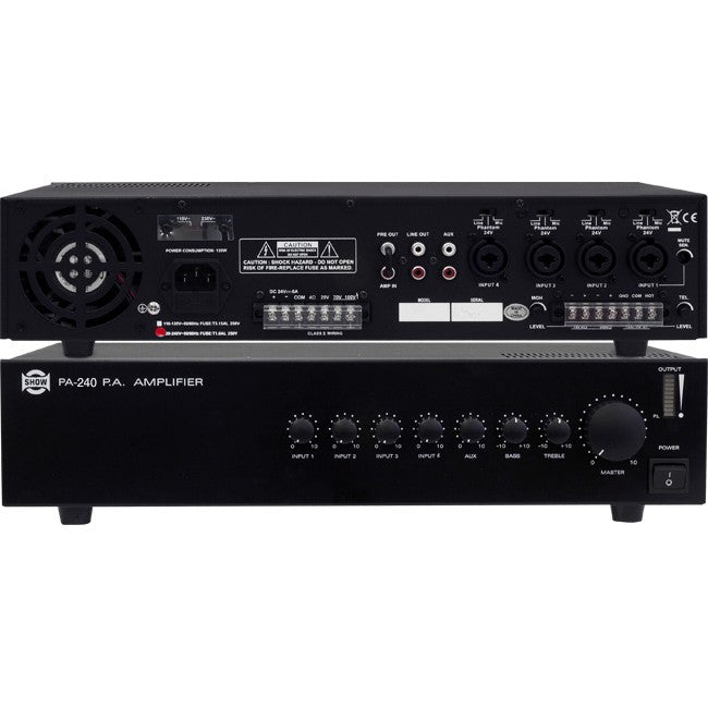 PA240 240W MULTIPLEX AMPLIFIER SHOW PA240
