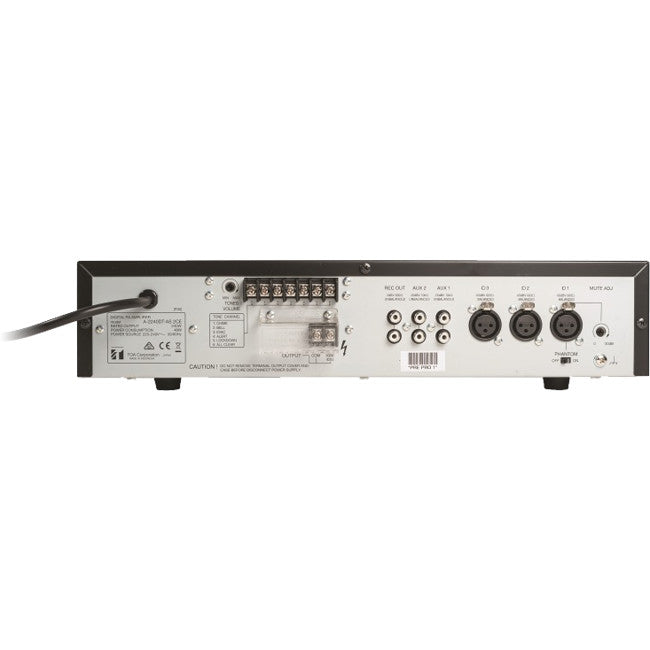 A2240DT TOA 240W 100V LINE ONLY PA AMP VOX MUTING AND TONES TOA 487598