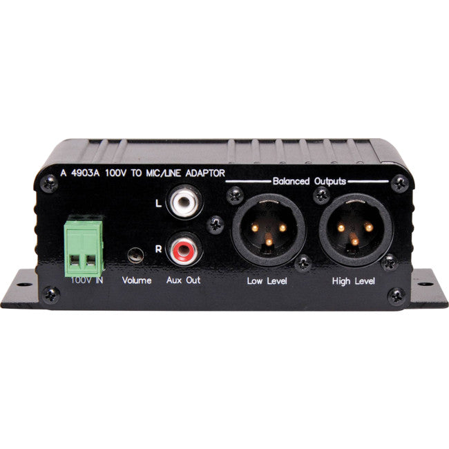 A4903A 100V LINE TO LOW LEVEL ADAPTOR REDBACK A4903A