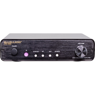 XA1-250 2 CHANNEL AMPLIFIER W/ WIFI BLUETOOTH CLASS D 2 X 50W RMS MCLELLAND 01458242