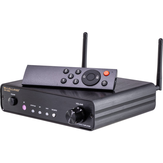 XA1-250 - 2 CHANNEL STREAMING AMPLIFIER - WIFI BLUETOOTH CLASS D 2 X 50W RMS - MCLELLAND