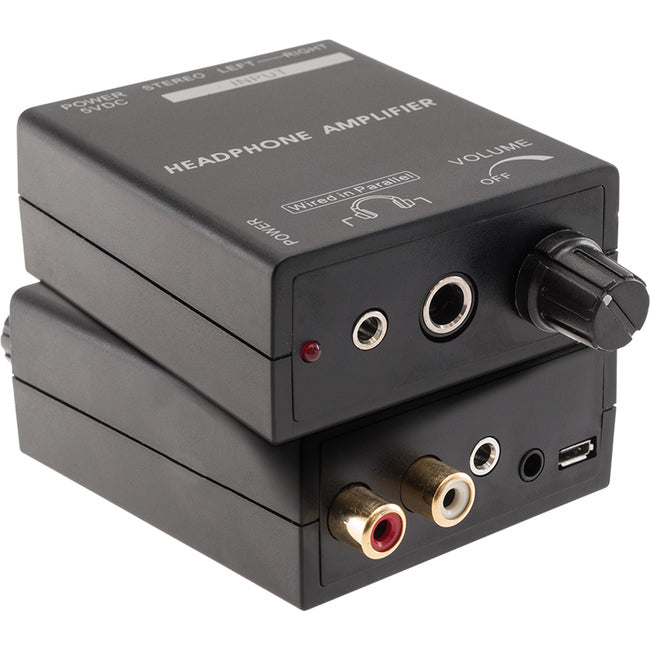 PRO1343 HEADPHONE AMPLIFIER STEREO 3.5MM & RCA INPUTS PRO2 A-1343