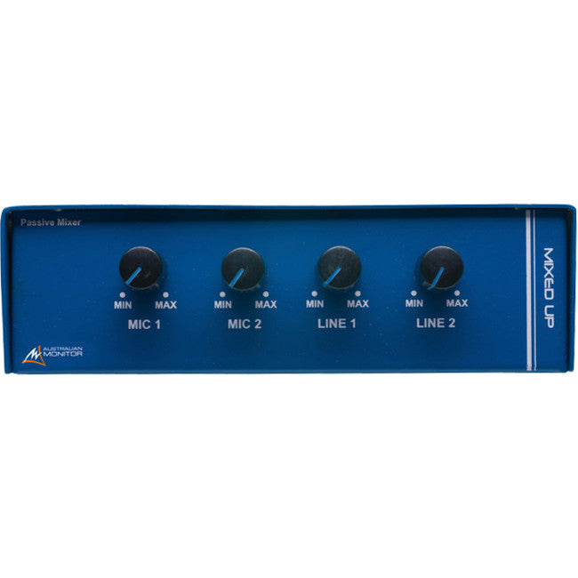 MIXEDUP 4CH PASSIVE MIXER MODULE AUSTRALIAN MONITOR AUSTRALIAN MONITOR 01458382