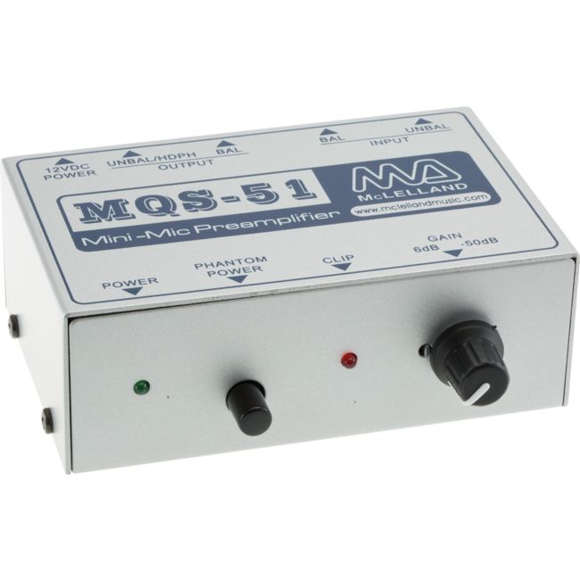 MQS51 MINI MIC PREAMPLIFIER MCLELLAND MQS-51
