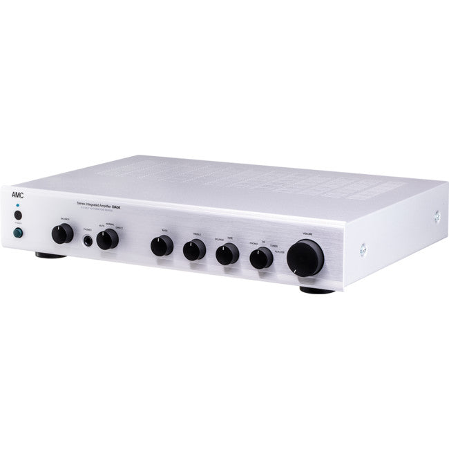 XIA30S 30W RMS PER CHANNEL STEREO AMP HIGH CURRENT -SILVER-  AMC AMC XIA30S