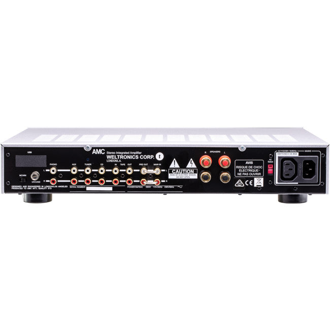 XIA30S 30W RMS PER CHANNEL STEREO AMP HIGH CURRENT -SILVER-  AMC AMC XIA30S