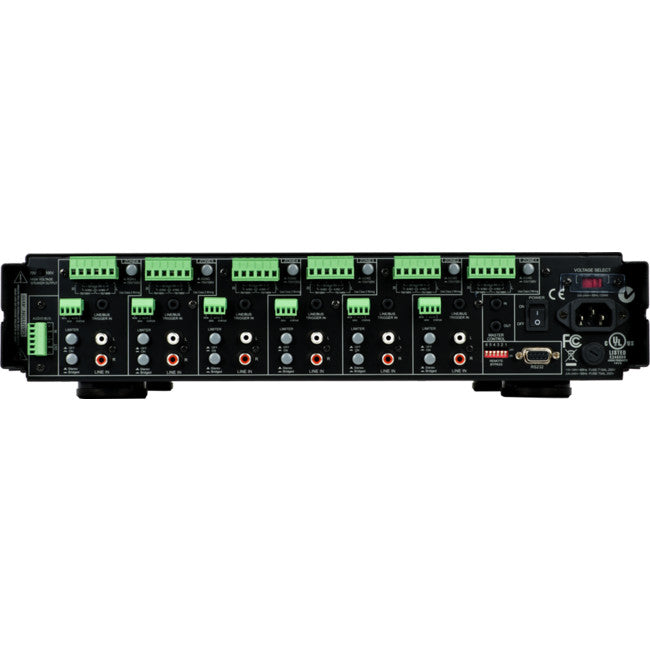 CA1250 6 ZONE 12CH POWER AMPLIFIER 50W OUTPUT POWER PER CHANNEL MCLELLAND CA-1250