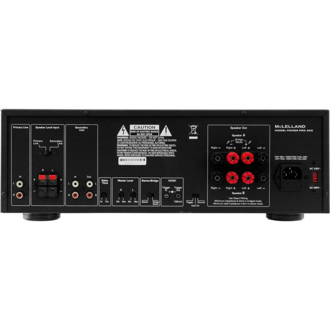 POWERPRO300 150W 2CH POWER AMPLIFIER PD500 REPLACEMENT MCLELLAND POWERPRO300