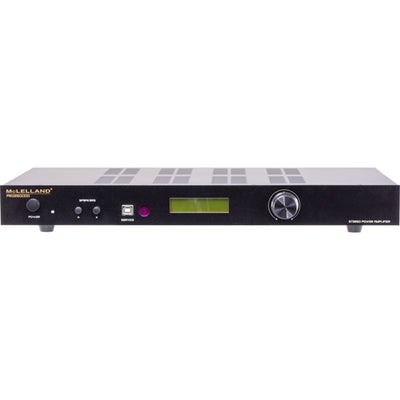 PRO2500DD 375W 2CH DSP POWER AMPLIFIER CLASS D LCD DISPLAY USB MCLELLAND 01618958