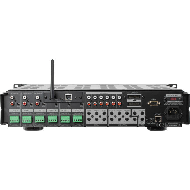 MAP1200EW 6 ZONE DISTRIBUTION AMPLIFIER WITH WIFI AND ETHERNET PORT MCLELLAND MAP-1200EW